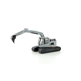 Pelle compacte Liebherr chaîne argent avec godet rétro