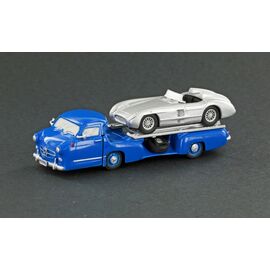 MB camionnette de course miracle bleu 1955