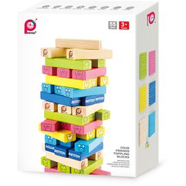 PT Four Friends Toppling Blocks