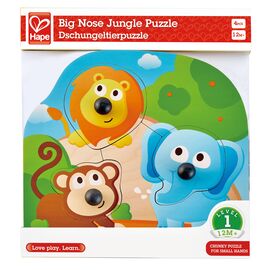Puzzle à boutons Animaux de la jungle FSC