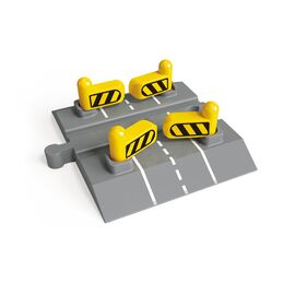Passage à niveau avec barrière automatique