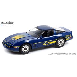 1988 Chevrolet Corvette C4 blue  yellow