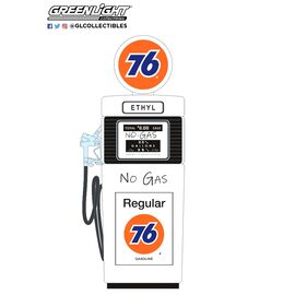 ARW47.14120B-1951 Wayne 505 Gas Pump Union 76 Regular Gasoline No Gas