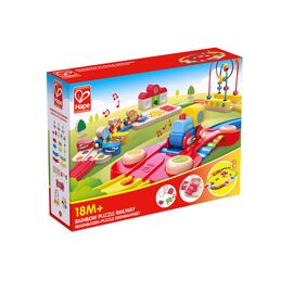 Puzzle arc-en-ciel Set de chemin de fer