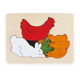 Poulets et amis