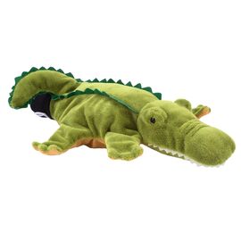 Poupée gant crocodile