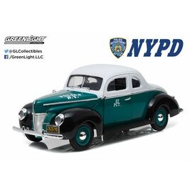 ARW47.12972-1940 Ford Deluxe Coupe NYPD LIMITED EDITION