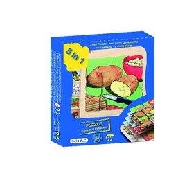 Puzzle de couches de pommes de terre