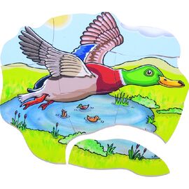 Puzzle à couches Canard