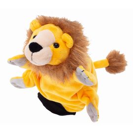 Poupée gant lion