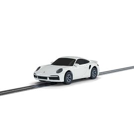 Micro Scalex Porsche 911 Turbo Car - Blanc