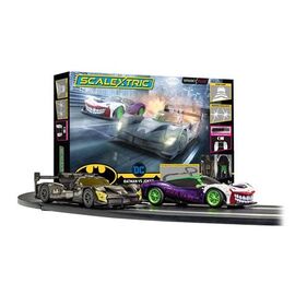 ARW50.C1415-Scalextric Spark Plug - Batman vs Joker Race Set NEW TOOL