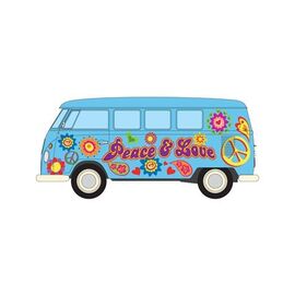 ARW54.CC02738-Volkswagen Campervan - Peace Love and Freedom