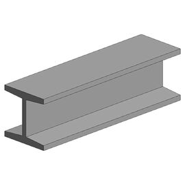 35cm H-Profil  opak P-Styren 3.2mm (3 stk)
