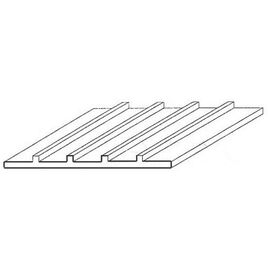 1.0mm Platte  weiss 15x30cm Brett mit Latte 125