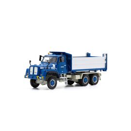 Saurer D330N 6x6 Benne KIBAG bleu