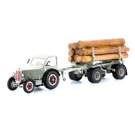 Hürlimann Industrietraktor D-500 Set mit Anhänger