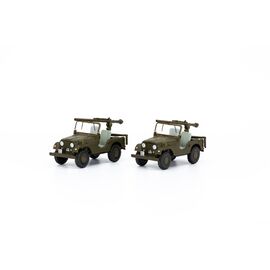 Set de 2 Jeep PAK58-Panzer Abwehr Kompanie-BAT