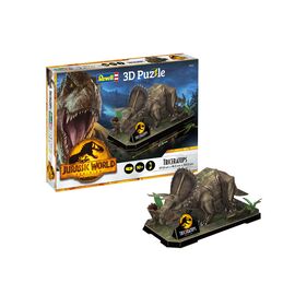 Puzzle 3D Jurassic World- Triceratops