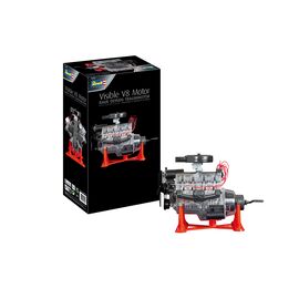 Moteur V-8 visible