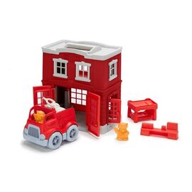 ARW55.01156-Playset Feuerwehrstation mit Auto