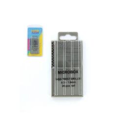 ARW80.RPDR4001-Microbox Drill Set 0.3-1.6mm (20pcs)