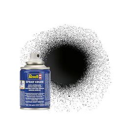 Spray Color noir brillant