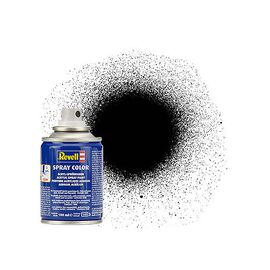 Spray Color noir satiné