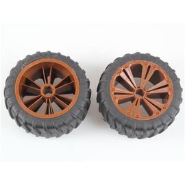 ARW90.47035-Set 2x Wheel for Monster, bronze metallic