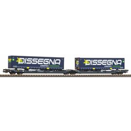 CH-CEMAT Wagon à double poche T3000 Dissegna Ep. VI