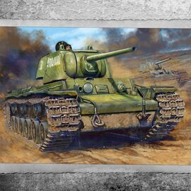Russian KV-1 1 Model 1941 Reinforced welded turret