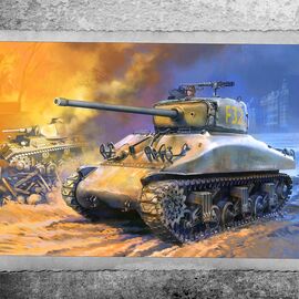 U.S. Sherman M4A1 (76) with casted hull