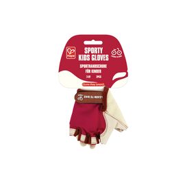 Gants de sport pour enfants rouge