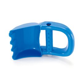 Pelle à main. bleu