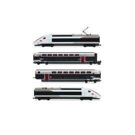 TGV Duplex Carmillon Coffret de 4 voitures motrices 2 voitures intermédiaires Dummy Ep.VI DCS