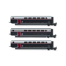 TGV Duplex Carmillon Voiture intermédiaire 3x 2ème classe Ep.VI