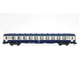 SNCF DEV AO couchette voiture voyageurs B10c10 bleu/gris avec logo nouille Ep.IV