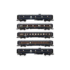 CIWL 5 voitures Orient-Express 2x D 1x WR 2x WL 140e anniversaire Ep. II