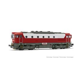 HUPAC Locomotive diesel à 4 essieux BR D753.7 rouge/gris clair Ep.V-VI DCS