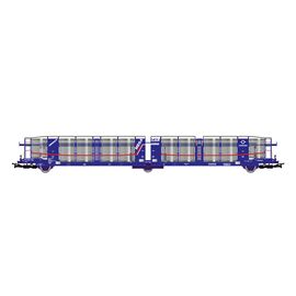 TRANSFESA/Pool Hispanauto 3-achsiger Autotransportwagen Laeks Mega Car Carrier Ep.V-VI
