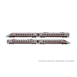 ARW02.HN2577S-FS Trenitalia 4-er Set ETR 610 Frecciargento Lackierung ECE Mailando &#8211; FrankfurT Ep.VI DCS