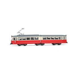 ARW02.HN2602-Tram Duewag GT6 one FrontlichT rot/weiss Wien Ep.IV-V