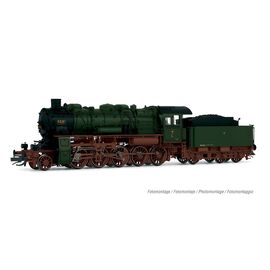 ARW02.HN9066-KPEV Dampflokomotive BR 58.10-40 3 Dome gr&#252;n/braun ep. I