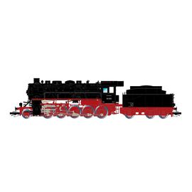 ARW02.HN9067-DR Dampflokomotive mit Tender BR 58.40 4 Dome 2 Frontlampen Ep.III