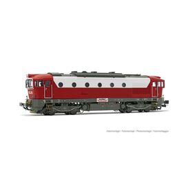 ARW02.HR2929-HUPAC 4-achsige Diesellokomotive BR D753.7 rot/hellgrau Ep.V-VI