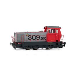 ARW03.HE2014-RENFE Dieselrangierlokomotive 309 rot-grau Ep.V