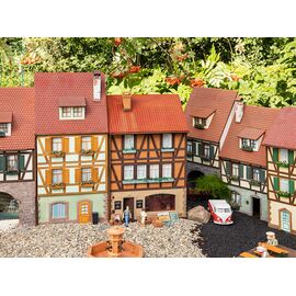 Fachwerkhaus mit Schaufenster  Reliefmodell