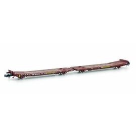 Doppelflachwagen TWA 800A Laadks DB/TWA Ep.V