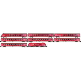 Personenzug mit Rh 1116  8-tlg. ÖBB Railjet/100 J.