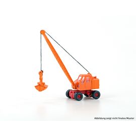 Fuchs F 301 Pelle à treillis avec godet orange